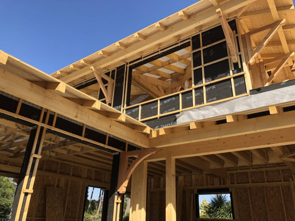 entreprise ossature bois mur maison ossature bois couvertures laurencin ares andernos les bains